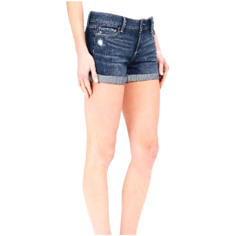 PAIGE Women’s Jimmy Jimmy Short Distressed Wash size 32